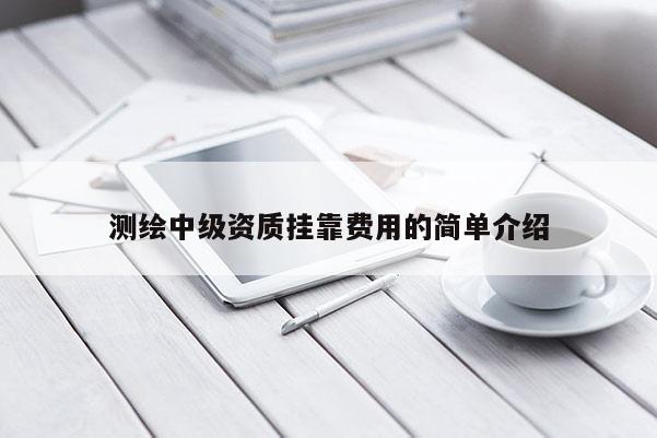 測繪中級資質(zhì)掛靠費(fèi)用的簡單介紹