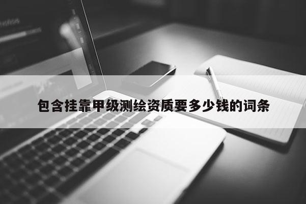 包含掛靠甲級測繪資質(zhì)要多少錢的詞條