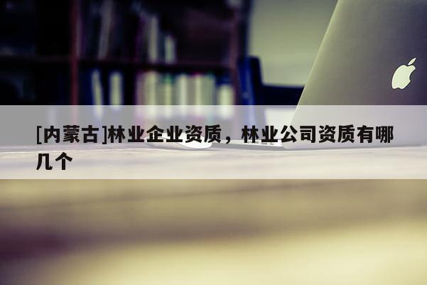 [內(nèi)蒙古]林業(yè)企業(yè)資質(zhì)，林業(yè)公司資質(zhì)有哪幾個